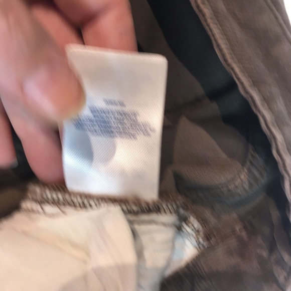 Lands End Womens Pants Corduroy Brown Mid Rise Demi Bootcut Sz 22W - Picture 5 of 12